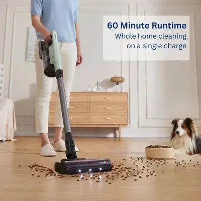 Open Box - Tineco GO Pet Cordless Stick Vacuum with ZeroTangle Brush Technology Seafoam