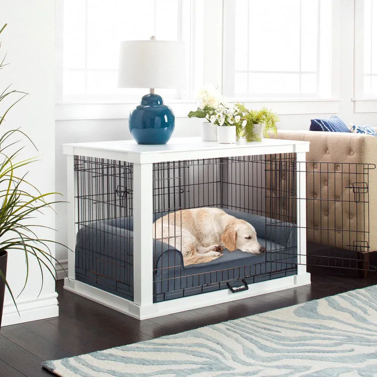 Orthopedic Memory Foam Bed with Headrest for Large Dogs