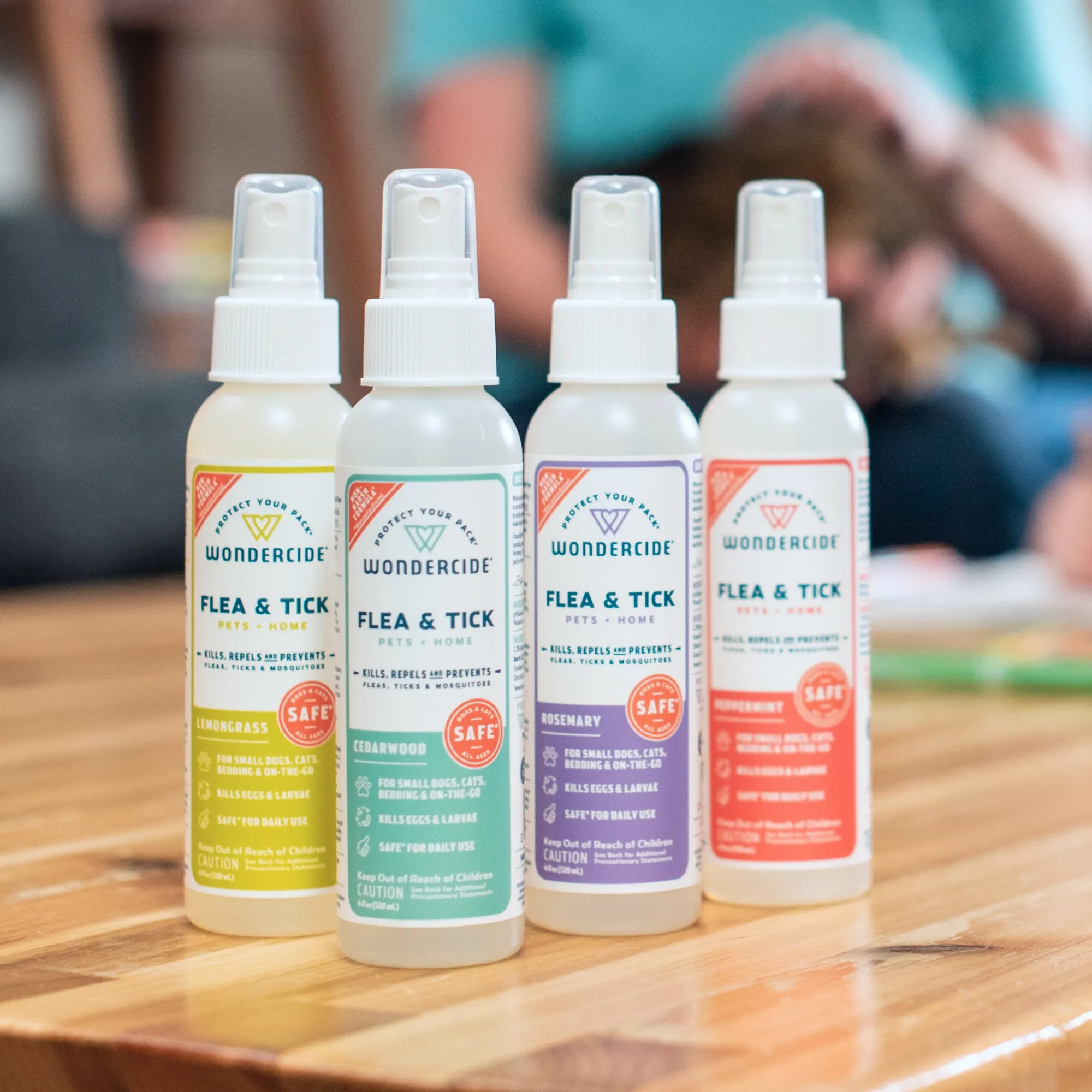 Peppermint Flea & Tick Spray for Pets   Home with Natural Essential Oils