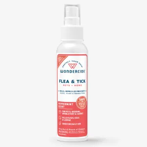 Peppermint Flea & Tick Spray for Pets   Home with Natural Essential Oils
