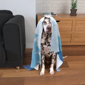 Pet Blanket Throw - Forrest Blue