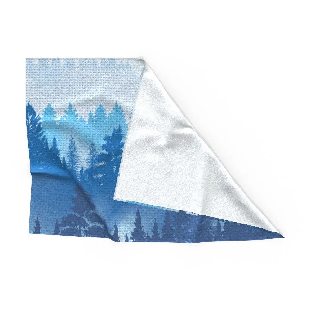 Pet Blanket Throw - Forrest Blue