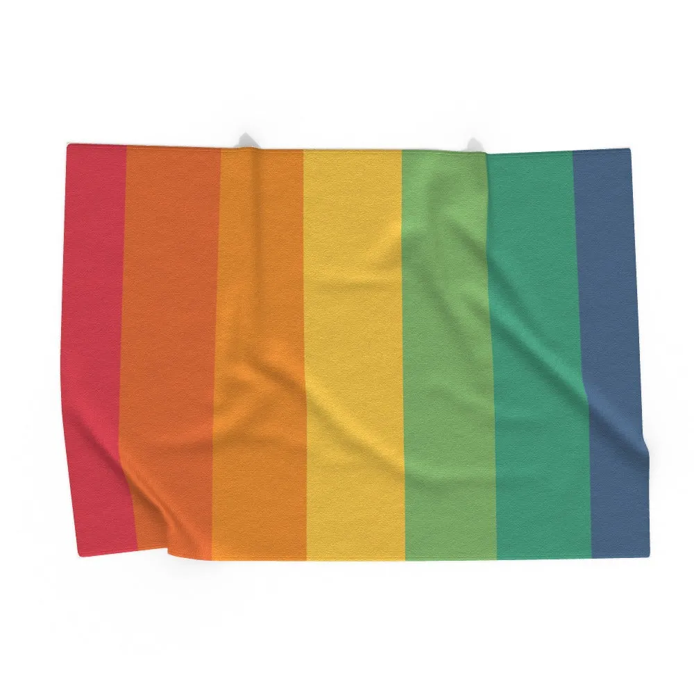 Pet Blanket Throw - Rainbow