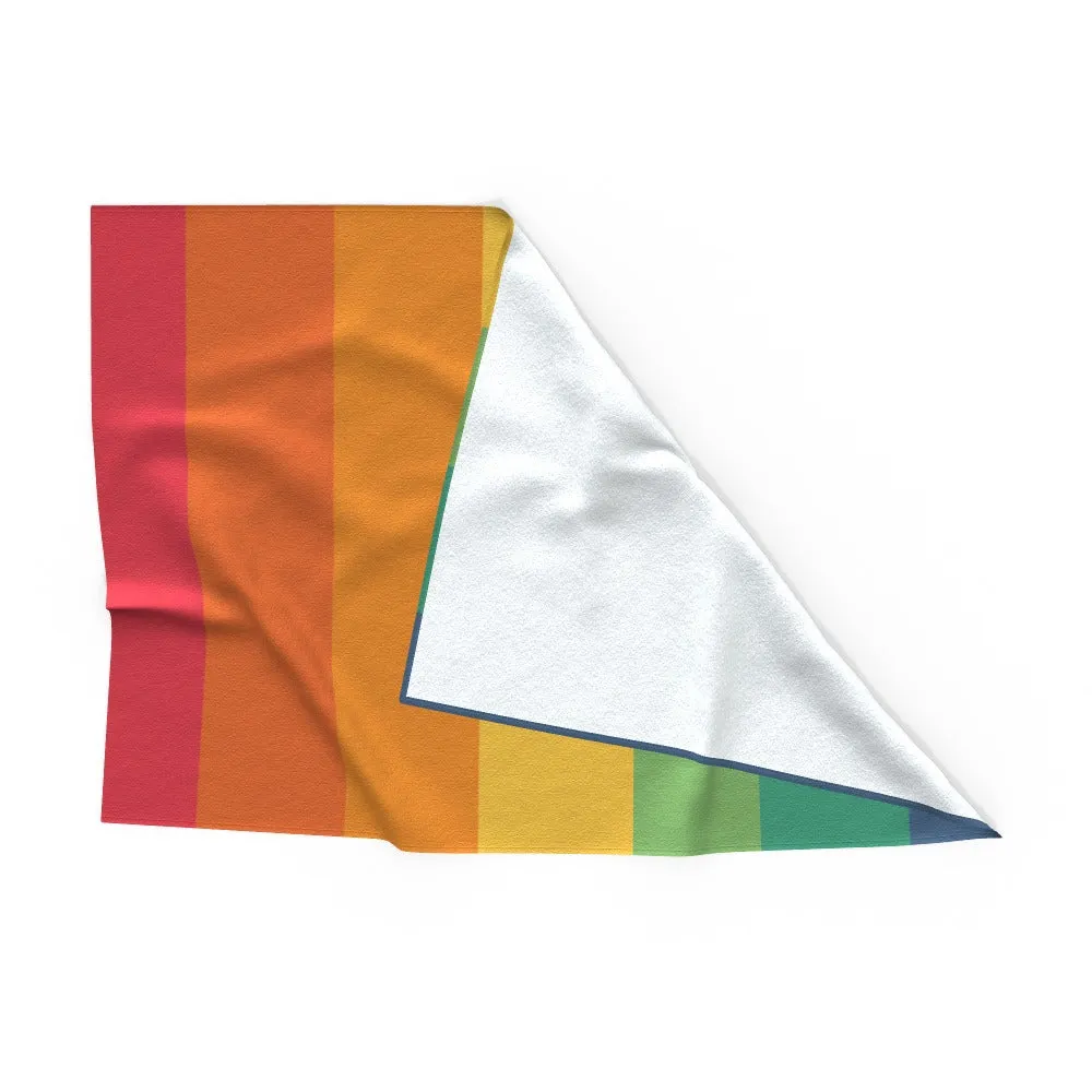Pet Blanket Throw - Rainbow