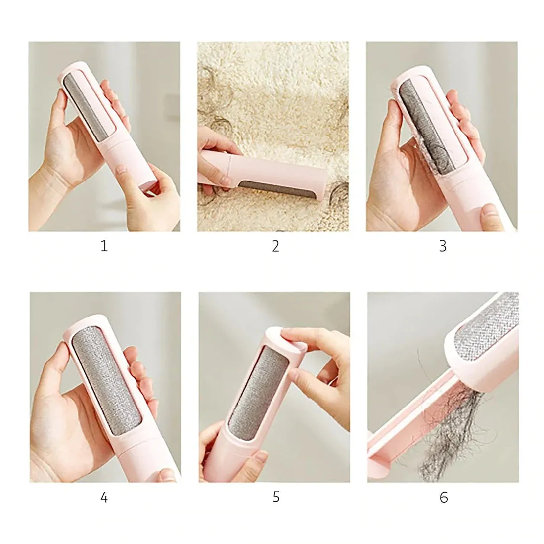 Pet Fur Hair Removal Brush from Clothes and Furniture