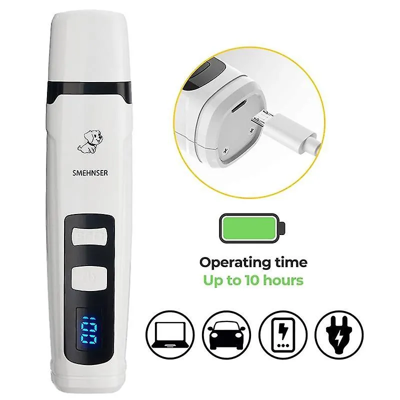 Pet nail tools rechargeable pet nail grinder cutter dog cat claw paws trimmer beauty nail pet supplies set
