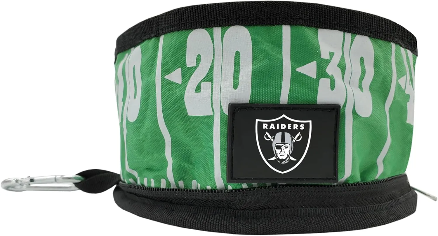 Pets First NFL Collapsible Pet Bowl