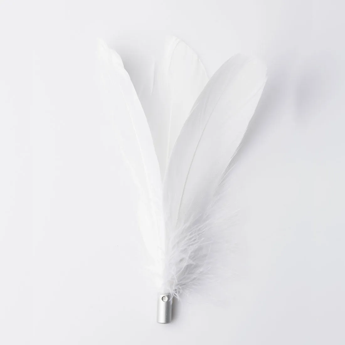 Pidan Kitten Cat Pet Chaser Wand Teaser Feather Interactive Play Fun Toy Suction Cup - white