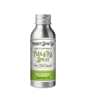 Project Sudz Flea & Tick Relief Spray Concentrate Cat and Dog Spray - 4 Oz