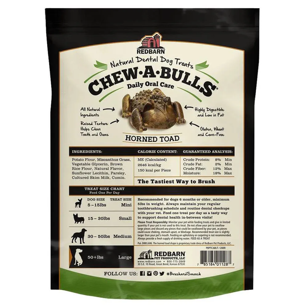 Red Barn - Chew-a-Bulls - Toad - Packages