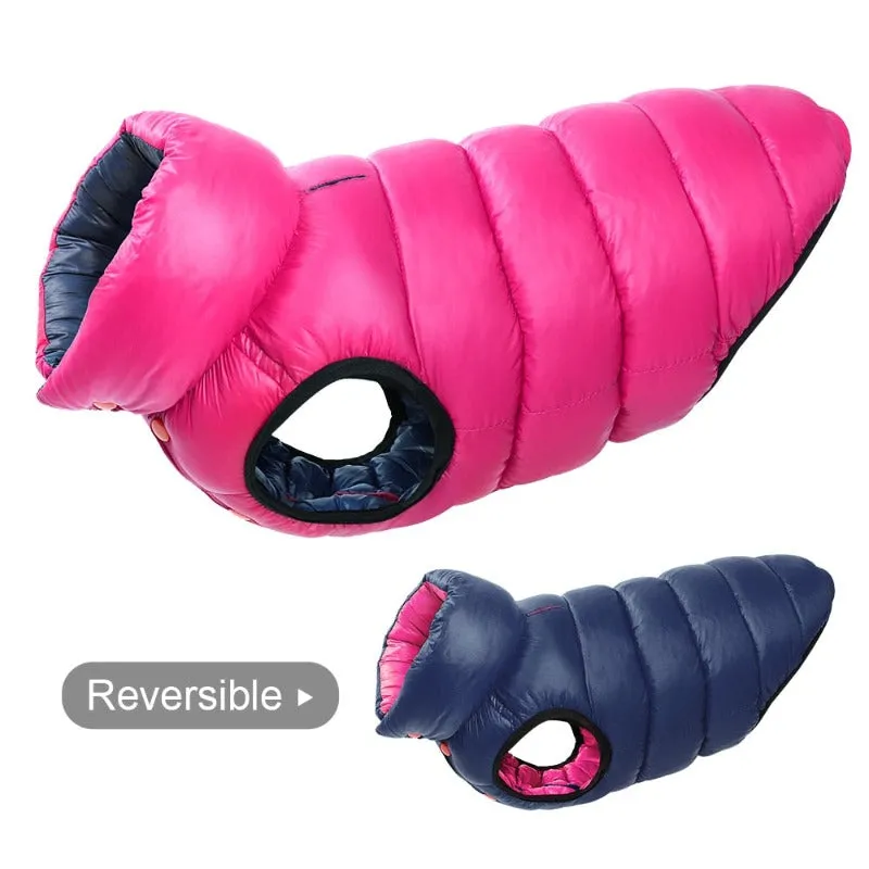 Reversible Waterproof Parka Large Dog Vest