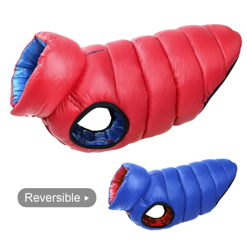 Reversible Waterproof Parka Large Dog Vest