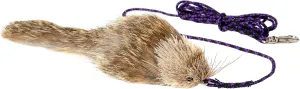 RompiCatz Critter Collector Series Teaser String and Interactive Cat Toy Attachment, Brawny Mouse