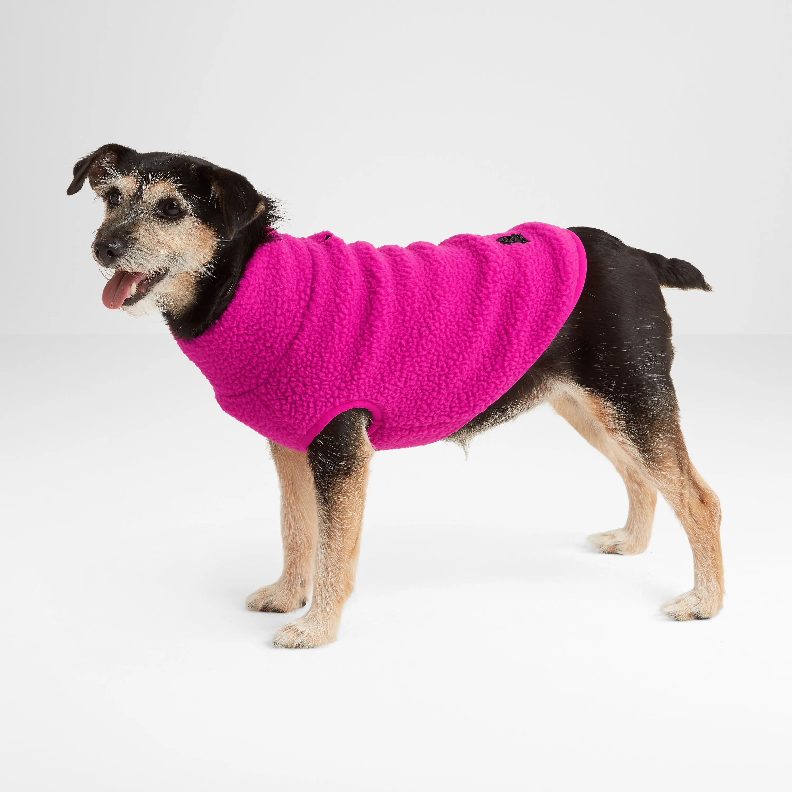 Rover Sherpa Dog Coat S - Fuchsia Purple