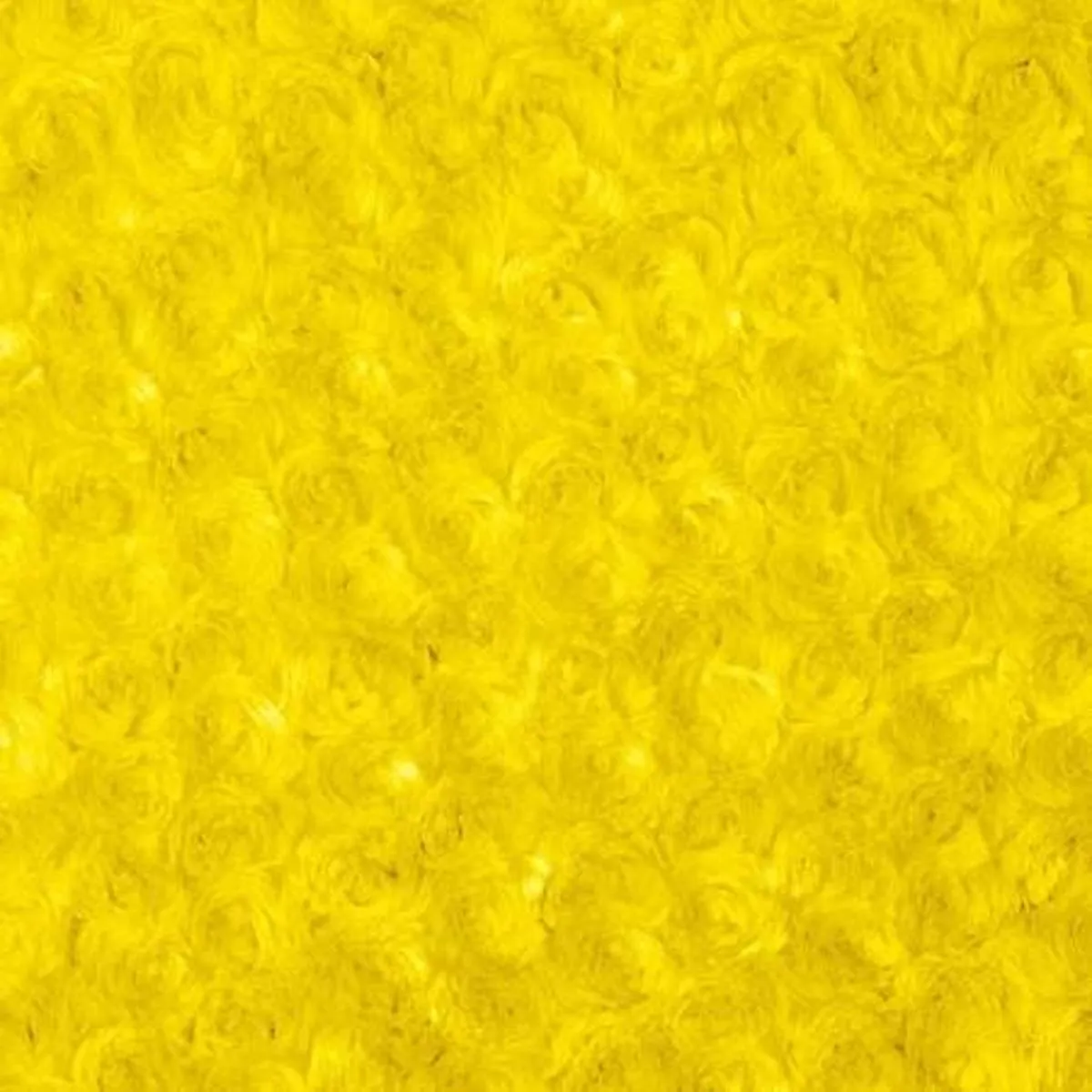 Swirl Rosebud Faux Fur Fabric