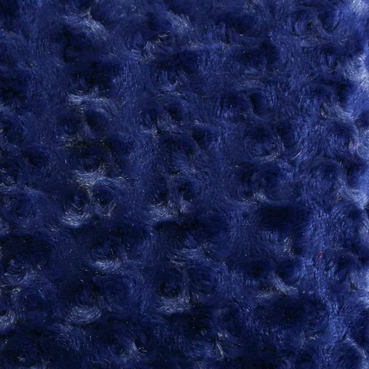 Swirl Rosebud Faux Fur Fabric