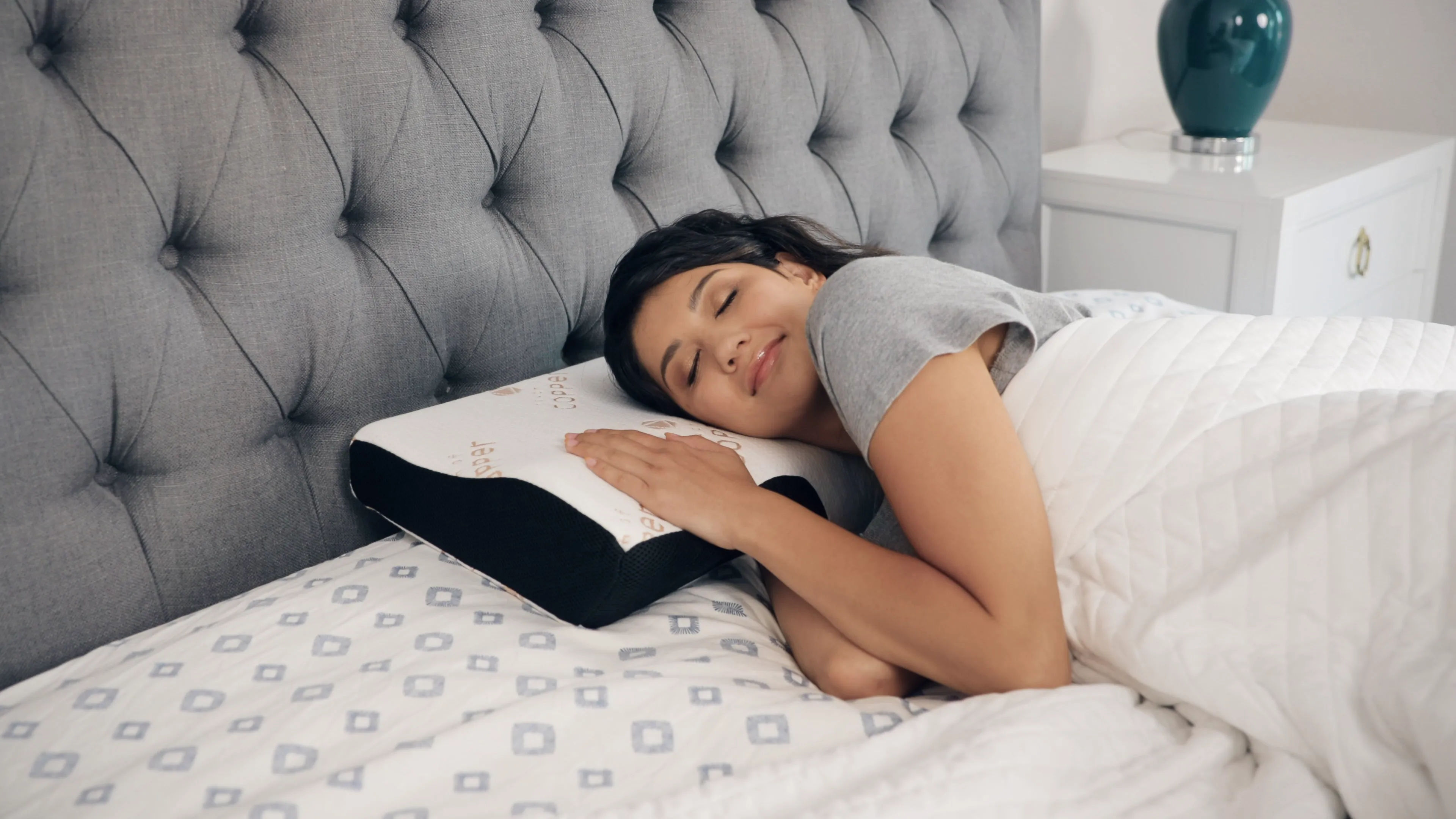 The Copper Snore Relief pillow
