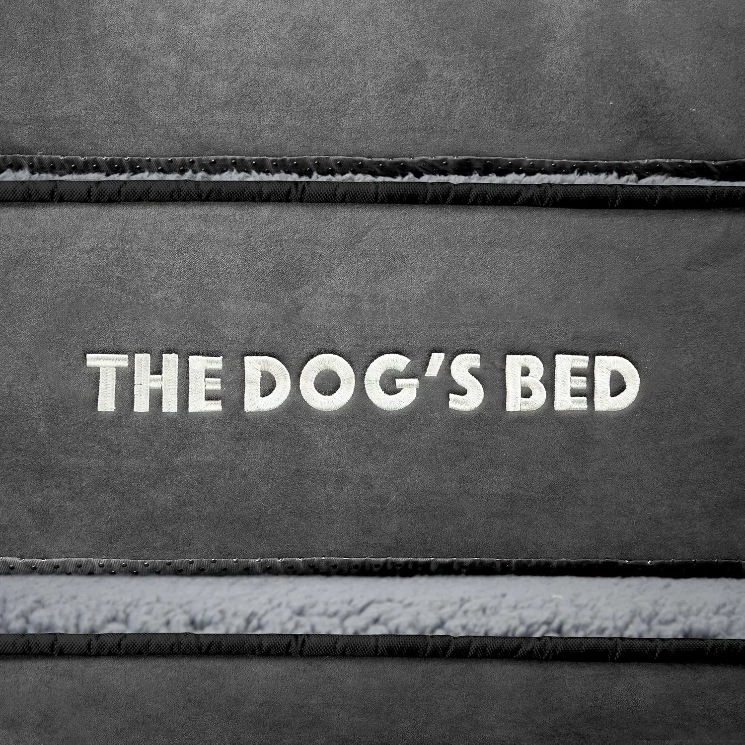 The Dogs Bed Orthopedic Memory Foam Jumbo Dog Bed, XXXL Grey Plush 64x44, Pain Relief for Arthritis, Hip & Elbow Dysplasia, Post Surgery, Lameness, Supportive, Waterproof Washable Cover