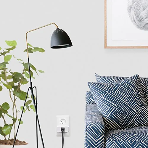 TP-Link Smart Plug Mini, No Hub Required, Wi-Fi, Compatible with Alexa, Control your Devices from Anywhere, Occupies Only One Socket (HS105)