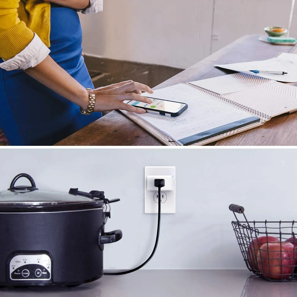 TP-Link Smart Plug Mini, No Hub Required, Wi-Fi, Compatible with Alexa, Control your Devices from Anywhere, Occupies Only One Socket (HS105)