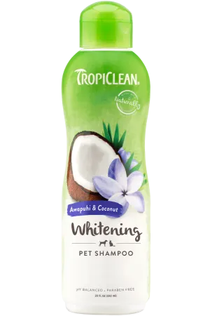 Tropiclean Awapuhi & Coconut Whitening Shampoo 20 oz.