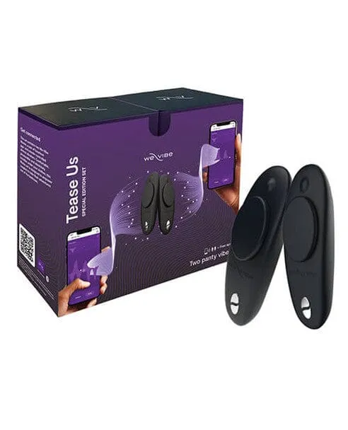 We-Vibe Moxie Tease Us Set - 2-Pack Hands-Free Clitoral Vibrators