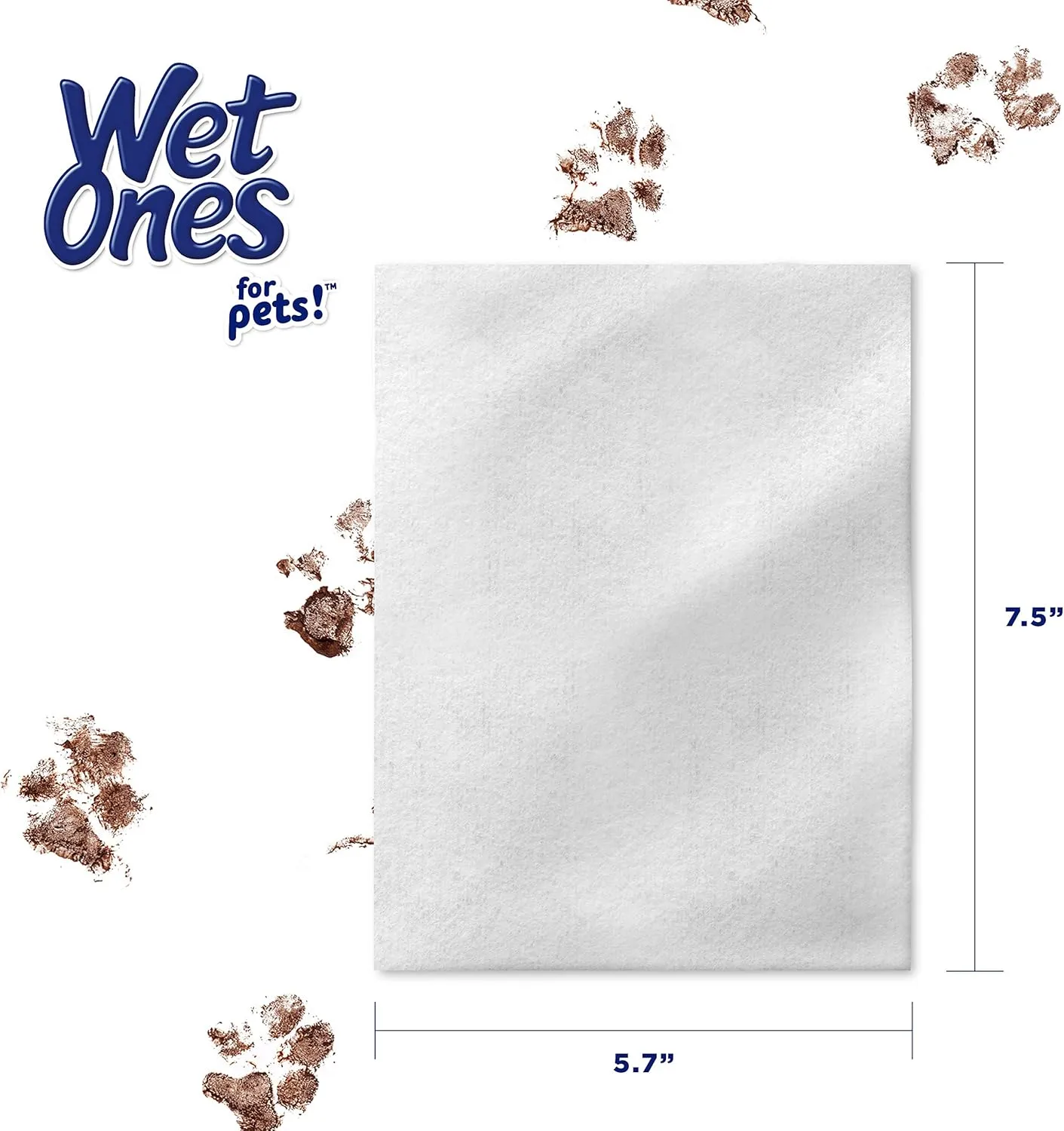 Wet Ones for Pets Multi-Purpose Dog Wipes with Vitamins A, C & E | Fragrance-Free Dog Wipes for All Dogs Wipes Multipurpose | 50 Count Canister - 3 Pack