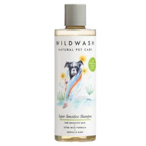 WildWash Pet Super Sensitive Shampoo With Organic Aloe Vera & Calendula For Dogs