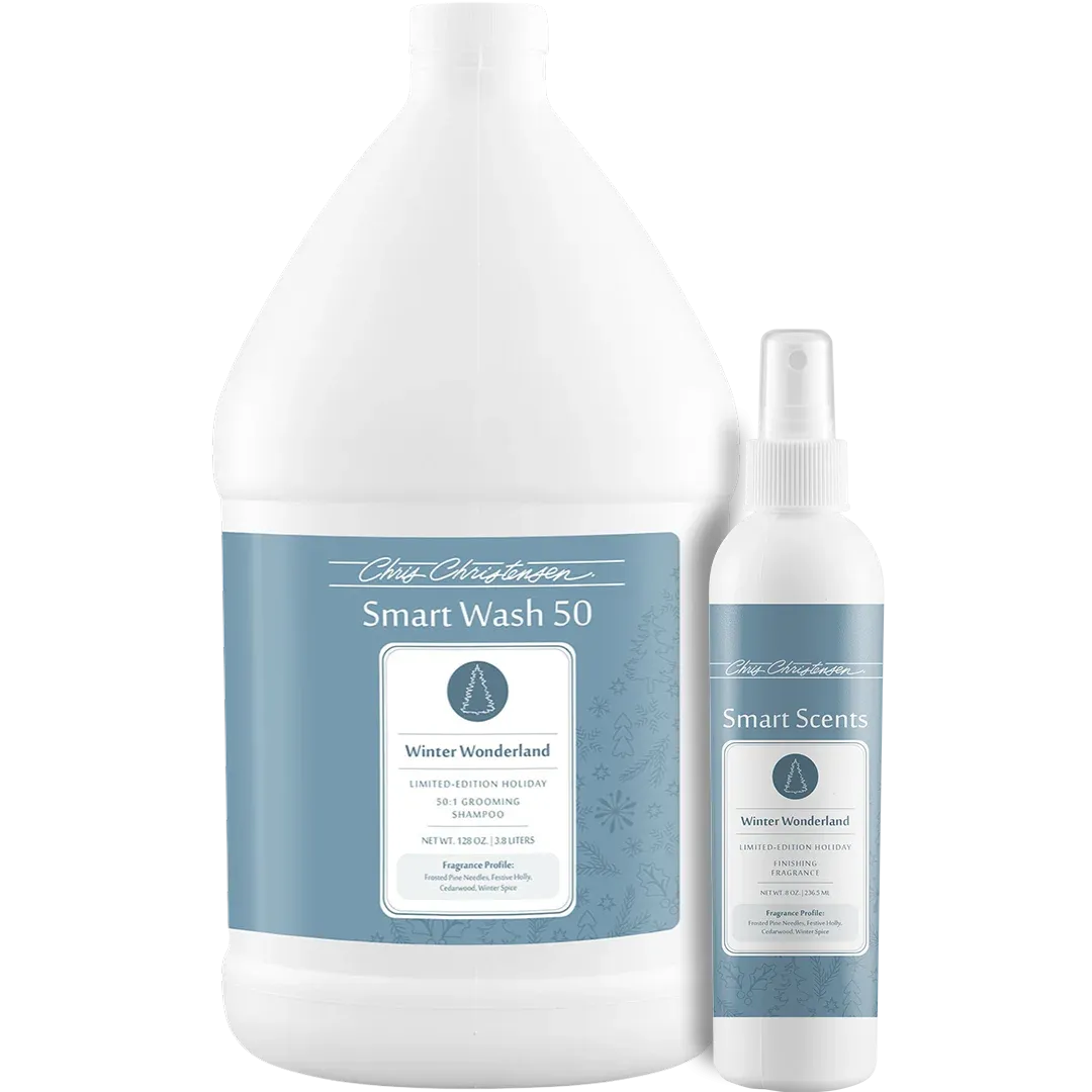 Winter Wonderland Shampoo Gallon and 8oz Cologne by Chris Christensen
