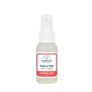Wondercide Peppermint Flea and Tick Spray for Pets   Home